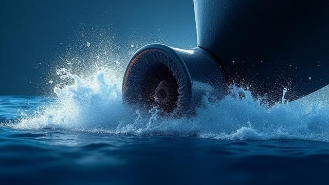 プロペラのブレード上で発生するキャビテーション気泡のCFDシミュレーション